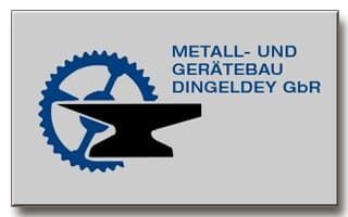 Ein Logo mit den Worten Metal und ungegatate dingley gr.
