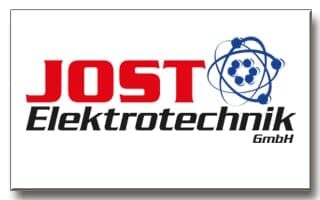 Das Logo der jost elektronik gmbh.