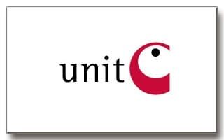 Logo der Einheit C auf weißem Hintergrund.