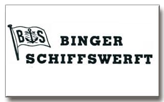 Das Logo für binger schiffwert.