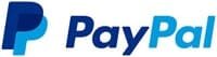 Das Paypal-Logo auf weißem Hintergrund.